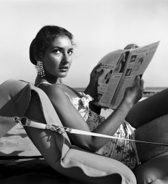 Maria Callas 1950 / Cameraphoto Epoche © Vittorio Pavan
